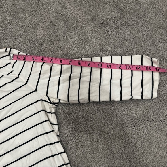 A New Day Striped Boat Neck Top Women’s Sz XL - Picture 8 of 8